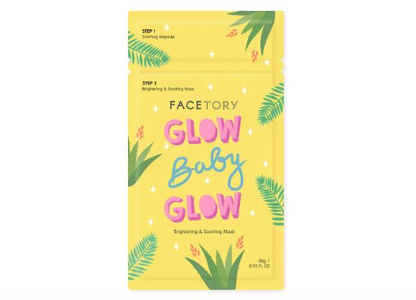 FaceTory Glow Baby Glow 2-Step Radiance Boosting Sheet Mask for Free