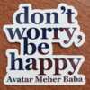 Stick to Positivity: Claim Your FREE "Don't Worry, Be Happy" Sticker!