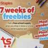 Staples 7 Weeks of FREE School Supplies: FREE NeeDoh Groovy Glob