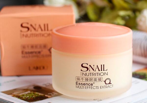 Snail Nutrition Sleeping Mask Anti-Aging Night Cream for Free