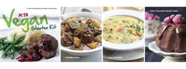 Discover Vegan Living with PETA’s FREE Starter Kit