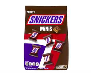 Snickers Minis Size Chocolate Candy Bar for Free