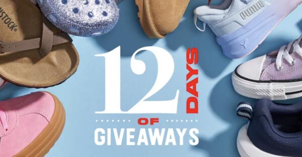 Countdown to Free Shoes: Shoe Sensation 12 Days of Giveaways