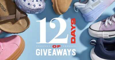 Countdown to Free Shoes: Shoe Sensation 12 Days of Giveaways