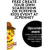 Celebrate Fall with a Free Scarecrow or Pumpkin Noodle Craft at JCPenney!