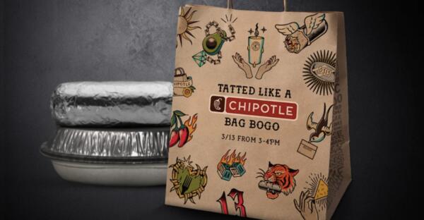 Chipotle Freebie on March 13!