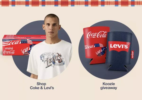 Target Giveaway: FREE Coca-Cola or Levi’s Koozie & More