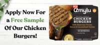 Healthy & Tasty: FREE Pack of Amylu Chicken Burgers!