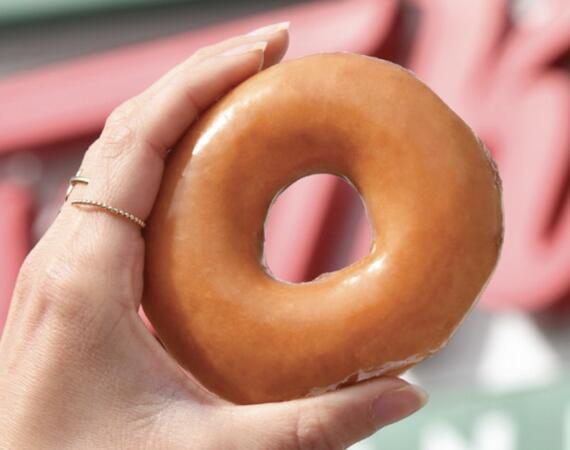 Celebrate July 4th with a FREE Krispy Kreme Donut