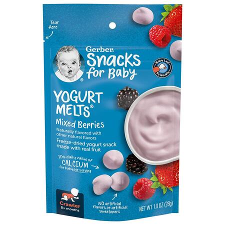 Free Gerber Mixed Berries Yogurt Melts Sample