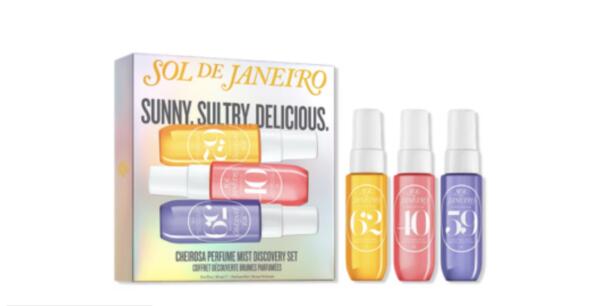 Feel Gorgeous – Free Sol de Janeiro Perfume Mist Set