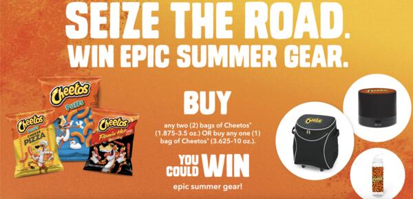 Cheetos Untouchable Sweepstakes: Win Cheesy Swag!