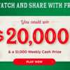 Your Chance to Win $20,000 or $1,000 Weekly from Hallmark Channel!