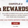 College Perk Alert: Free Chipotle Points!