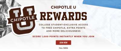 College Perk Alert: Free Chipotle Points!