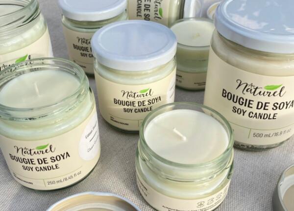 Au Naturel Candle for Free