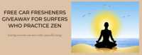 Get a Free Surf-Themed Air Freshener for Your Car