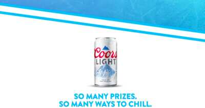 Enter the Coors Light Summer Sweepstakes for a chance to win 1 of 2,654 prizes!