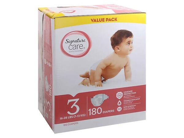 Free Signature Care Diaper Pack