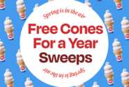 DQ Cones Giveaway — Free for a Year