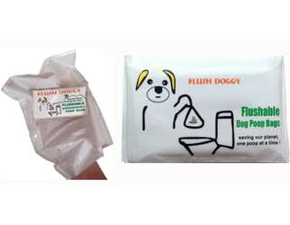 Flush Doggy Poop Bags for Free