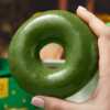 Green O'riginal Doughnut for Free at Krispy Kreme