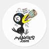 Get 5 free stickers from Maakies Army Drinky Crow