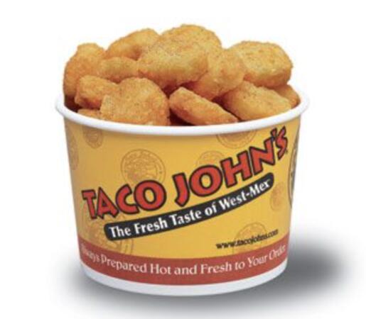 Grab a FREE Order of Taco John's Famous Potato Olés!