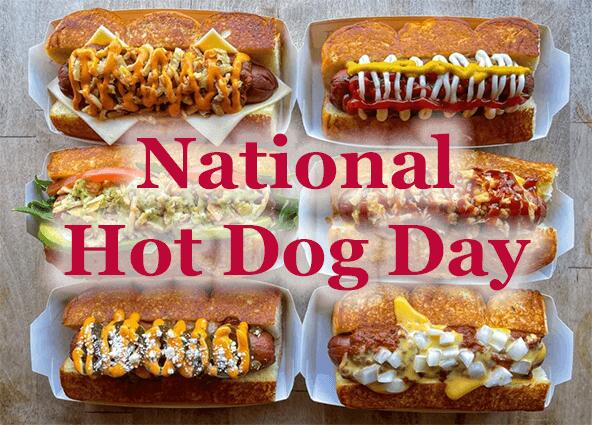 Celebrate National Hot Dog Day with Free Hot Dogs on July 17th!