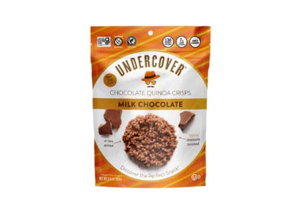 Undercover Snacks’ Milk Chocolate Quinoa Crisps for Free