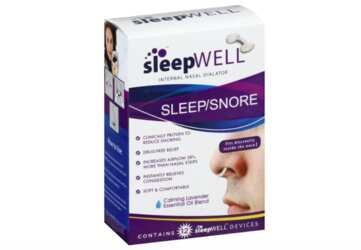 sleepWELL Nasal Dilator Snore Relief Sample for Free