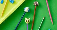Make  Animal Friends Pencil Toppers For Free at MIchael's