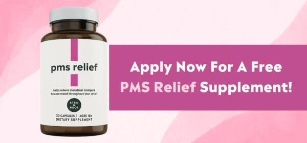  FREE Sample Of NEW PMS Relief Supplement by Stem & Root