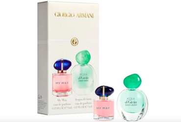 Giorgio Armani Fragrance Duo Pack for Free
