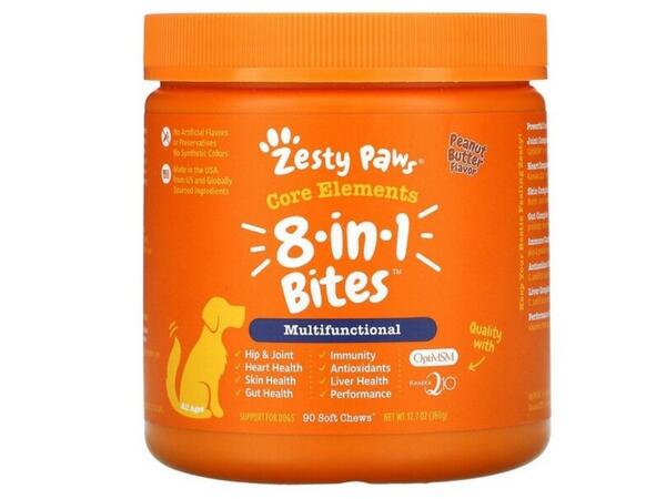 Free Sample of Zesty Paws 8-in-1 Bites