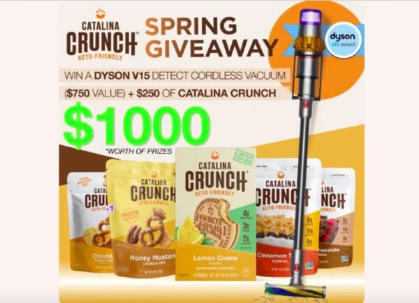 Catalina Crunch Sweepstakes