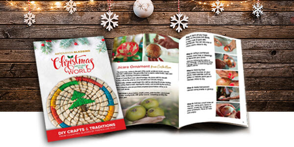 Free Christmas Crafts Booklet from Operation Blessing