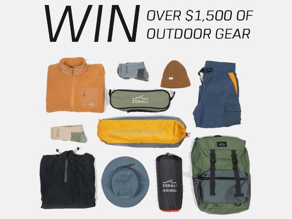 Ultimate Outdoor Gear Giveaway By Zorali