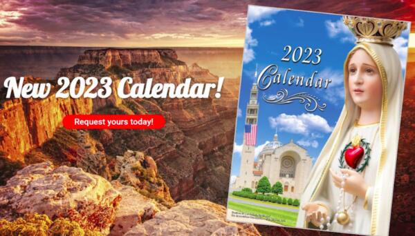 2023 Our Lady Calendar for Free