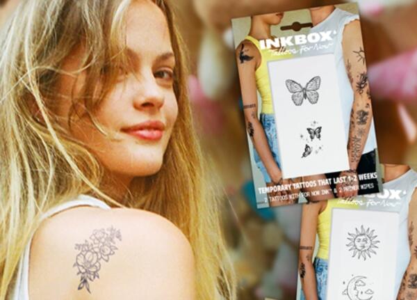 Inkbox Temporary Tattoos 2-Pack for Free from Walmart after Ibotta Cash Back