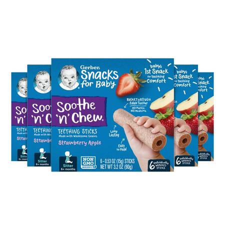 Try Gerber Soothe 'n' Chew Teething Sticks" for FREE! Get your sample today!