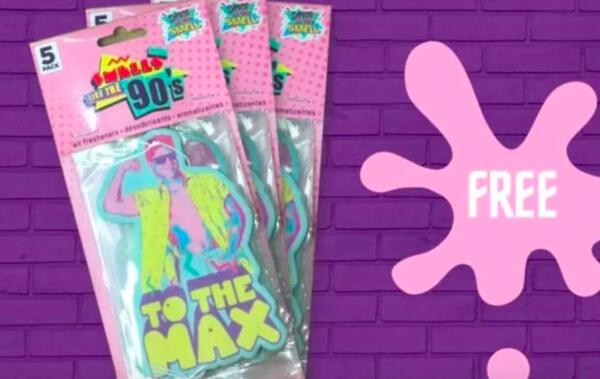 5-Pack of Saved by the Bell Air Fresheners for Free