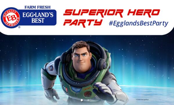 Eggland‘s Best Superior Hero Party Kit for Free
