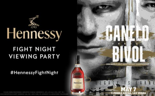  Hennessy Fight Night Viewing Party for Free
