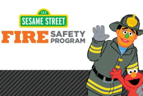 Sesame Street Fire Safety Color & Learn Activity Book for Free