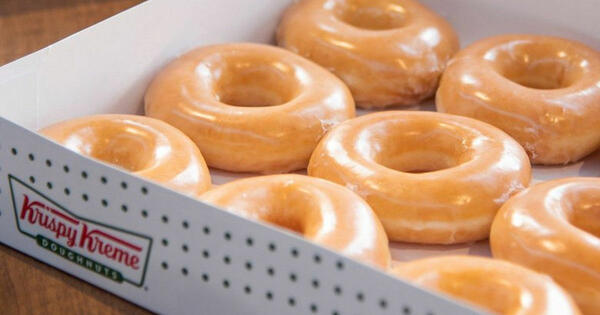 Free Krispy Kreme donuts for your birthday!