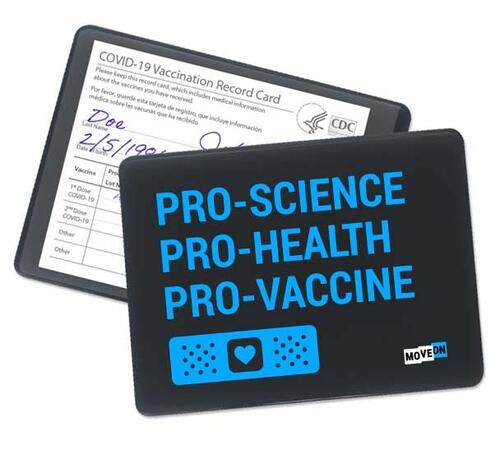 Free Card Holder for the Vaccinated!