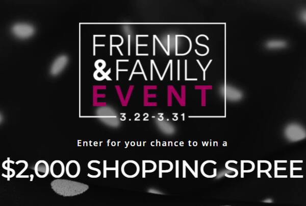 Shop Premium Outlets “Friends & Family” Sweepstakes
