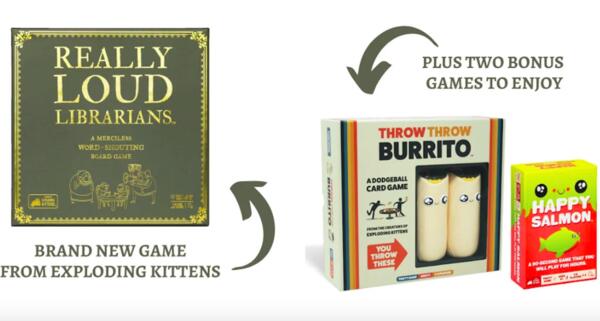 Really Loud Librarians Game Night Party Pack for Free