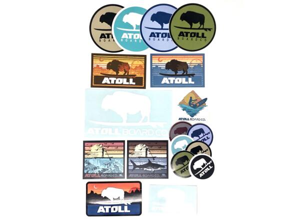 ATOLL Board Company Sticker Pack for Free